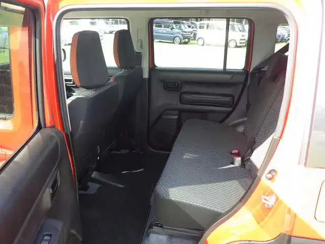 スズキ ハスラー HYBRID G 千葉県 2023(令5)年 3.6万km バーミリオンオレンジ/ガンメタリック2トーン デュアルカメラブレーキサポート/レーダークルーズコントロール/アイドリングストップ/社外メモリーナビ/地デジTV/【DVD/CD再生機能　Bluetooth接続】/前席シートヒーター/ステアリングスイッチ/リアコーナーセンサー/サイド/カーテンエアバッグ/携帯リモコン