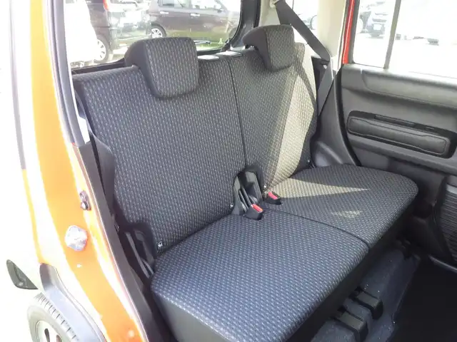 スズキ ハスラー HYBRID G 千葉県 2023(令5)年 3.6万km バーミリオンオレンジ/ガンメタリック2トーン デュアルカメラブレーキサポート/レーダークルーズコントロール/アイドリングストップ/社外メモリーナビ/地デジTV/【DVD/CD再生機能　Bluetooth接続】/前席シートヒーター/ステアリングスイッチ/リアコーナーセンサー/サイド/カーテンエアバッグ/携帯リモコン