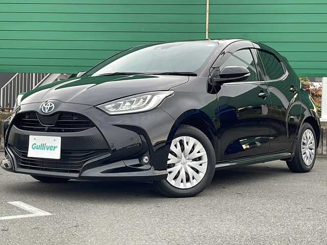トヨタ ヤリス ハイブリッド Z 茨城県 2023(令5)年 3.4万km ブラック Toyota Safety Sense/純正8インチディスプレイオーディオナビ/-Bluetooth USB スマホ連携/パノラミックビューモニター フロント サイド バックカメラ/レーダークルーズコントロール/レーントレーシングアシスト/LEDヘッドライト/オートハイビーム/ヘッドライトレベライザー/ブラインドスポットモニター/ステアリングスイッチ/ステアリングヒーター/D＋N席シートヒーター/前後コーナーセンサー/純正フロアマット/ビルトインETC2.0