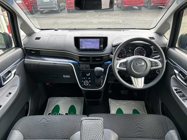 ダイハツ ムーヴ カスタム X ハイパー 福岡県 2015(平27)年 9.8万km メテオライトグレーイリュージョナルP 純正ナビ/【CD/DVD/FM/AM/TV/SD/BT】/バックカメラ/純正ドライブレコーダー/TVキャンセラー/アイドリングストップ/オートエアコン/電動格納ウィンカーミラー/パワーウィンドウ/LEDヘッドライト＆フォグランプ/オートライト