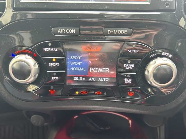 日産 ジューク 15RX タイプV 宮崎県 2012(平24)年 6.1万km 茶 純正SDナビ（MP311D-W）/バックカメラ/ETC/プッシュスタート/電動格納ミラー/スペアキー１本/取扱説明書/記録簿