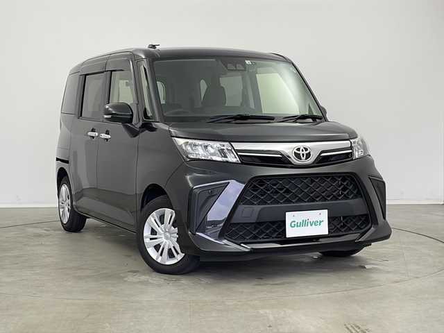 トヨタ ルーミー G 新潟県 2022(令4)年 5.1万km ブラックマイカメタリック 純正ナビ　CD・DVD・Bluetooth/両側シートヒーター/ドラレコ前後/フルセグTV/ビルトインETC/アイドリングストップ/両側パワースライドドア