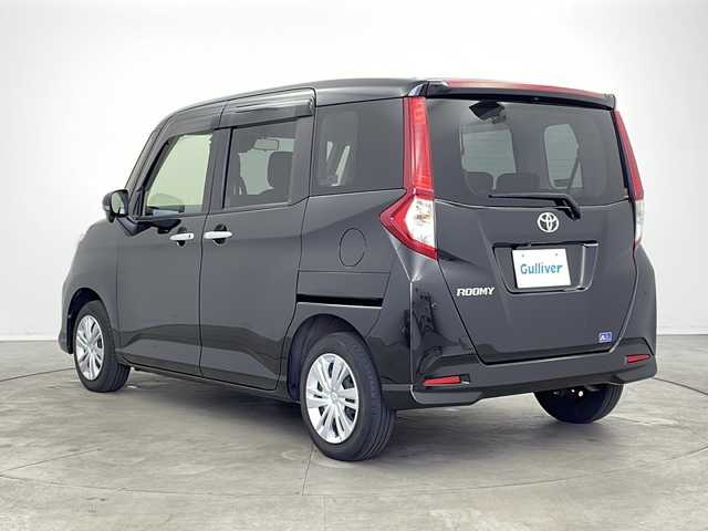 トヨタ ルーミー G 新潟県 2022(令4)年 5.1万km ブラックマイカメタリック 純正ナビ　CD・DVD・Bluetooth/両側シートヒーター/ドラレコ前後/フルセグTV/ビルトインETC/アイドリングストップ/両側パワースライドドア