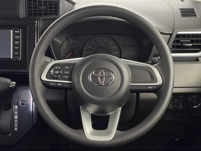 トヨタ ルーミー G 新潟県 2022(令4)年 5.1万km ブラックマイカメタリック 純正ナビ　CD・DVD・Bluetooth/両側シートヒーター/ドラレコ前後/フルセグTV/ビルトインETC/アイドリングストップ/両側パワースライドドア