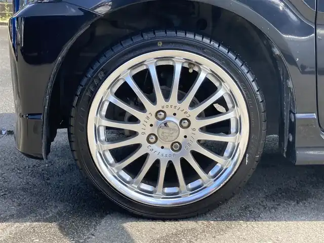スズキ ワゴンＲ スティングレー HYBRID X 静岡県 2018(平30)年 5.4万km ブルーイッシュブラックパール3 スズキセーフティサポート/純正メモリーナビ(KXM-E502W)/　AM FM CD DVD Bluetooth USB/ビルトインETC/LEDオートヘッドランプ/シートヒーター(運転席)/社外16インチアルミホイール/ヘッドアップディスプレイ/革巻きステアリング/スマートキー＆プッシュスタート/アイドリングストップ/フルセグTV/バックモニター