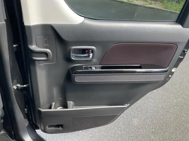 スズキ ワゴンＲ スティングレー HYBRID X 静岡県 2018(平30)年 5.4万km ブルーイッシュブラックパール3 スズキセーフティサポート/純正メモリーナビ(KXM-E502W)/　AM FM CD DVD Bluetooth USB/ビルトインETC/LEDオートヘッドランプ/シートヒーター(運転席)/社外16インチアルミホイール/ヘッドアップディスプレイ/革巻きステアリング/スマートキー＆プッシュスタート/アイドリングストップ/フルセグTV/バックモニター