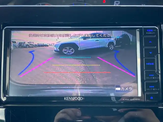 スズキ ワゴンＲ スティングレー HYBRID X 静岡県 2018(平30)年 5.4万km ブルーイッシュブラックパール3 スズキセーフティサポート/純正メモリーナビ(KXM-E502W)/　AM FM CD DVD Bluetooth USB/ビルトインETC/LEDオートヘッドランプ/シートヒーター(運転席)/社外16インチアルミホイール/ヘッドアップディスプレイ/革巻きステアリング/スマートキー＆プッシュスタート/アイドリングストップ/フルセグTV/バックモニター