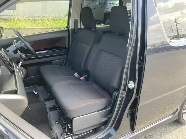 スズキ ワゴンＲ スティングレー HYBRID X 静岡県 2018(平30)年 5.4万km ブルーイッシュブラックパール3 スズキセーフティサポート/純正メモリーナビ(KXM-E502W)/　AM FM CD DVD Bluetooth USB/ビルトインETC/LEDオートヘッドランプ/シートヒーター(運転席)/社外16インチアルミホイール/ヘッドアップディスプレイ/革巻きステアリング/スマートキー＆プッシュスタート/アイドリングストップ/フルセグTV/バックモニター