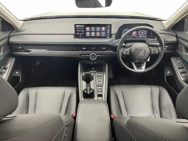 ホンダ アコード e:HEV 宮城県 2024(令6)年 1.2万km クリスタルブラックパール 純正Ｇｏｏｇｌｅ搭載ナビ　/Honda SENSING 360/レザーインテリア　/ＢＯＳＥサウンド　/アンビエントライト /アダプティブクルーズコントロール /メモリ機能付パワーシート /シートヒーター /シーケンシャルランプ /ETC2.0 /衝突軽減ブレーキ/レーンキープアシスト/オートハイビーム/エクスペリエンスセレクションダイヤル/10.2インチフルデジタルグラフィックメーター＋大型ヘッドアップディスプレー/禁煙