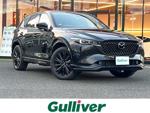 マツダ ＣＸ－５ XD スポーツアピアランス 大阪府 2023(令5)年 1万km ジェットブラックマイカ サンルーフ　衝突軽減　純正ナビ　ＢＯＳＥ　フルセグＴＶ　全周囲カメラ　ＢＴ　レザーシート　温冷席　シートメモリ　ＨＵＤ　オートホールド　パドルシフト　電動リアゲート　ＬＥＤヘッドライト　ＢＳＭ　ＥＴＣ2.0　レーダークルコン　レーンキープアシスト　電格ミラー　オートライト　オートワイパー　プッシュスタート　スマートキー　スペアキー　純正アルミホイール　取扱説明書　前後ドライブレコーダー