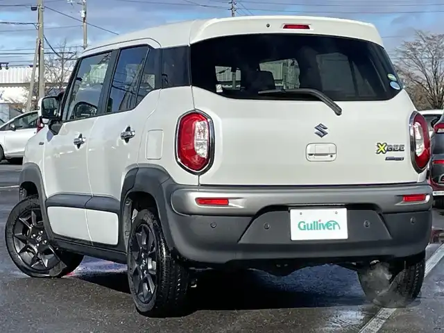 スズキ クロスビー HYBRID MZ 道央・札幌 2019(令1)年 8.2万km ピュアホワイトP ４WD/純正ディーラーOPナビ/CD/DVD/BT/フルセグ/デュアルセンサーブレーキサポート/横滑り防止装置/クルーズコントロール/ヒルディセントコントロール/グリップコントロール/レーンキープアシスト/リアパーキングセンサー/全方位カメラ/ビルトインETC/ドライブレコーダー/アイドリングストップ/SONWMODE/SPORTMODE/前席シートヒーター/革巻きステアリング/ステアリングリモコン/パドルシフト/プッシュスタート/スマートキー/LEDヘッドライト/オートライト/オートハイビーム/フォグランプ/電動格納ミラー/ヒーテッドドアミラー/ウィンカーミラー/純正ラバーフロアマット