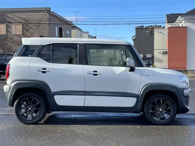 スズキ クロスビー HYBRID MZ 道央・札幌 2019(令1)年 8.2万km ピュアホワイトP ４WD/純正ディーラーOPナビ/CD/DVD/BT/フルセグ/デュアルセンサーブレーキサポート/横滑り防止装置/クルーズコントロール/ヒルディセントコントロール/グリップコントロール/レーンキープアシスト/リアパーキングセンサー/全方位カメラ/ビルトインETC/ドライブレコーダー/アイドリングストップ/SONWMODE/SPORTMODE/前席シートヒーター/革巻きステアリング/ステアリングリモコン/パドルシフト/プッシュスタート/スマートキー/LEDヘッドライト/オートライト/オートハイビーム/フォグランプ/電動格納ミラー/ヒーテッドドアミラー/ウィンカーミラー/純正ラバーフロアマット