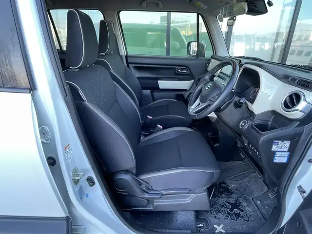 スズキ クロスビー HYBRID MZ 道央・札幌 2019(令1)年 8.2万km ピュアホワイトP ４WD/純正ディーラーOPナビ/CD/DVD/BT/フルセグ/デュアルセンサーブレーキサポート/横滑り防止装置/クルーズコントロール/ヒルディセントコントロール/グリップコントロール/レーンキープアシスト/リアパーキングセンサー/全方位カメラ/ビルトインETC/ドライブレコーダー/アイドリングストップ/SONWMODE/SPORTMODE/前席シートヒーター/革巻きステアリング/ステアリングリモコン/パドルシフト/プッシュスタート/スマートキー/LEDヘッドライト/オートライト/オートハイビーム/フォグランプ/電動格納ミラー/ヒーテッドドアミラー/ウィンカーミラー/純正ラバーフロアマット