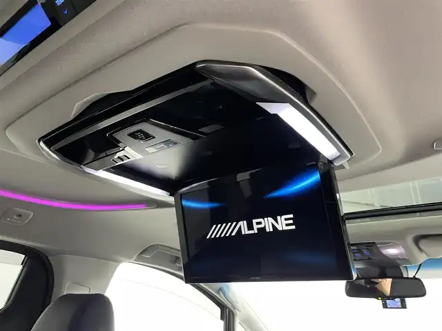 トヨタ アルファード S Cパッケージ 大阪府 2018(平30)年 4.3万km ブラック サンルーフ 黒革シート 三眼LED ALPINE11incナビTV バックカメラ フリップダウンモニター パワーシート/ヒーター/エアコン 電動リアゲート レーダーC 衝突軽減ブレーキ レーンアシスト 前後ドライブレコーダー