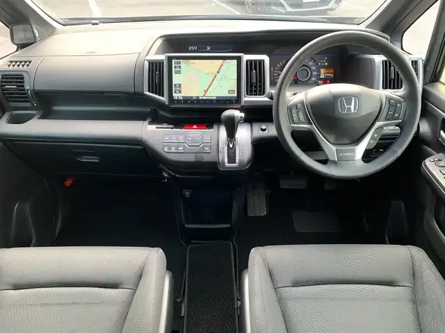 ホンダ ステップワゴン スパーダ S 福井県 2014(平26)年 9.8万km プレミアムスパークルブラックパール (株)IDOMが運営する【じしゃロン福井店】の自社ローン対象車両になります。こちらは現金またはオートローンご利用時の価格です。自社ローンご希望の方は別途その旨お申付け下さい/純正ナビ（CD・DVD・BT接続可）/フルセグテレビ/バックカメラ/ETC/両側パワースライドドア/クルーズコントロール