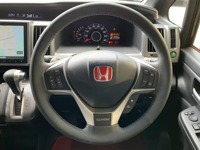 ホンダ ステップワゴン スパーダ S 福井県 2014(平26)年 9.8万km プレミアムスパークルブラックパール (株)IDOMが運営する【じしゃロン福井店】の自社ローン対象車両になります。こちらは現金またはオートローンご利用時の価格です。自社ローンご希望の方は別途その旨お申付け下さい/純正ナビ（CD・DVD・BT接続可）/フルセグテレビ/バックカメラ/ETC/両側パワースライドドア/クルーズコントロール
