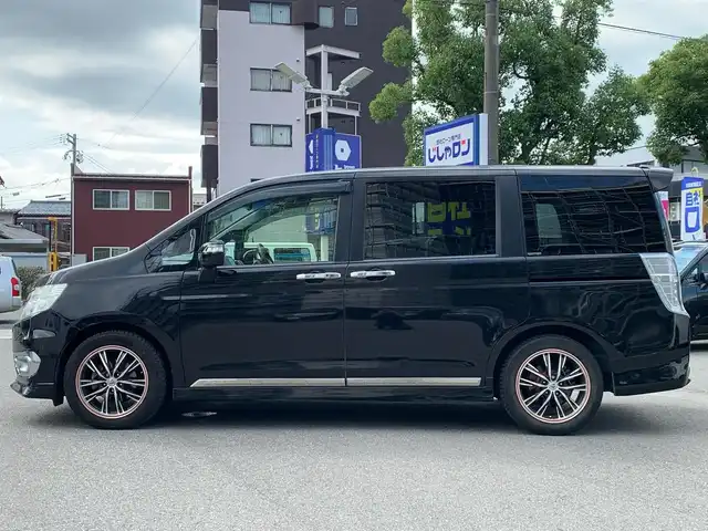 ホンダ ステップワゴン スパーダ S 福井県 2014(平26)年 9.8万km プレミアムスパークルブラックパール (株)IDOMが運営する【じしゃロン福井店】の自社ローン対象車両になります。こちらは現金またはオートローンご利用時の価格です。自社ローンご希望の方は別途その旨お申付け下さい/純正ナビ（CD・DVD・BT接続可）/フルセグテレビ/バックカメラ/ETC/両側パワースライドドア/クルーズコントロール