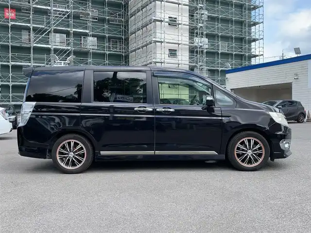 ホンダ ステップワゴン スパーダ S 福井県 2014(平26)年 9.8万km プレミアムスパークルブラックパール (株)IDOMが運営する【じしゃロン福井店】の自社ローン対象車両になります。こちらは現金またはオートローンご利用時の価格です。自社ローンご希望の方は別途その旨お申付け下さい/純正ナビ（CD・DVD・BT接続可）/フルセグテレビ/バックカメラ/ETC/両側パワースライドドア/クルーズコントロール