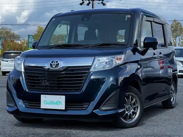トヨタ ルーミー X S 道央・札幌 2017(平29)年 11.2万km レーザーブルークリスタルシャイン ４ＷＤ　/社外メモリナビ/【ＣＤ／ＤＶＤ／ＢＤ／ＳＤ／フルセグＴＶ】/バックカメラ/パワースライドドア/プッシュスタート/スマートキー/横滑り防止装置/アイドリングストップ/オートライト/ヘッドライトライトレベライザー/ホイール付スタッドレスタイヤ/ＥＴＣ/オート電動格納ミラー/ドアバイザー/保証書
