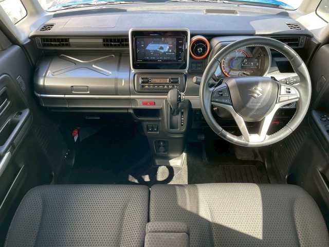 スズキ スペーシア ギア 岩手県 2020(令2)年 5.5万km ブリスクブルーメタリック/ガンメタリック2トーンルーフ 社外SDナビ/ステアリングリモコン/パドルシフト/ヘッドアップディスプレイ/フォグライト/純正アルミホイール/ドアバイザー/社外フロアマット/アイドリングストップ/ドラレコ/ETC