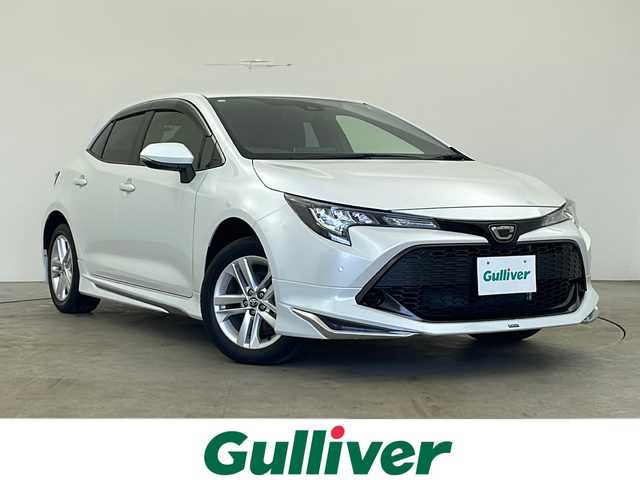 トヨタ カローラ スポーツ G 秋田県 2020(令2)年 3.9万km プラチナホワイトパールマイカ 4WD/モデリスタエアロ/トヨタセーフティセンス/純正ナビ/　（フルセグTV/Bluetooth/Miracast）/バックカメラ/革巻きハンドル/ステアリングスイッチ/クルーズコントロール/ETC/ドライブレコーダー/純正フロアマット/純正16インチアルミホイール/クリアランスソナー/LEDライト/オートライト/オートハイビーム/スマートキー/スペアキー