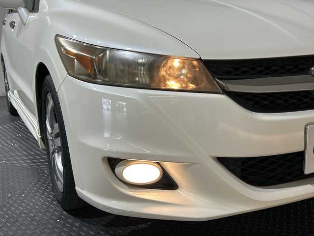 ホンダ ストリーム RSZ HDDナビパッケージ 愛媛県 2011(平23)年 9.5万km プレミアムホワイトパール 純正ナビ/バックカメラ/ETC/前後ドライブレコーダー/パドルシフト/オートライト/スペアキー
