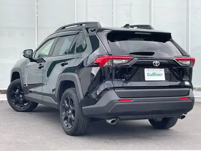トヨタ ＲＡＶ４ アドベンチャー オフロードPKGⅡ 神奈川県 2024(令6)年 1.7万km アティチュードブラックマイカ 純正ディスプレイオーディオ/Bluetooth/AppleCarPlay/AndroidAuto/追従式クルーズコントロール/全周囲カメラ/純正ドライブレコーダー/電動リアゲート/パワーシート/シートヒーター/エアシート/ステアリングヒーター/ルーフレール/ETC2.0/LEDヘッドライト/フォグランプ/オートブレーキホールド/ダウンヒルアシストコントロール/オートマチックハイビーム/コーナーセンサー/リフトアップ/横滑り防止装置/レーンキープアシスト/純正フロアマット/純正アルミホイール/盗難防止装置/カーテンエアバック