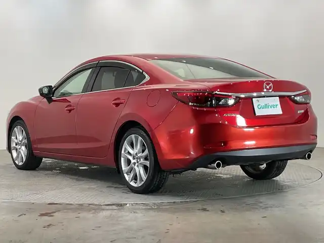 マツダ アテンザ セダン XD 栃木県 2015(平27)年 3.2万km ソウルレッドプレミアムメタリック ディーゼル/ターボ/純正メモリナビ/（CD/DVD/フルセグTV/Bluetooth/SD）/バックカメラ/ETC/禁煙車/ヘッドアップディスプレイ/オートライト/LEDヘッドライト/パドルシフト/横滑り防止装置/スマートキー/プッシュスタート/アイドリングストップ/ステアリングスイッチ/純正19インチアルミホイール/純正フロアマット/ドアバイザー