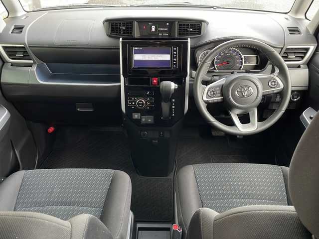 トヨタ ルーミー カスタムG 岐阜県 2022(令4)年 1.8万km ブラックマイカメタリック 禁煙車/スマートアシスト/4WD/FM/AM/CD/DVD/純正ナビ/フルセグTV/レーンキープアシスト/レーダークルーズコントロール/衝突軽減ブレーキ/両側パワースライドドア/ビルトインETC/電子パーキング/Wエアバッグ/LEDヘッドライト/純正フロアマット/純正アルミホイール/オートライト/オートハイビーム/オートエアコン/プッシュスタート/電動格納ミラー/スマートキー