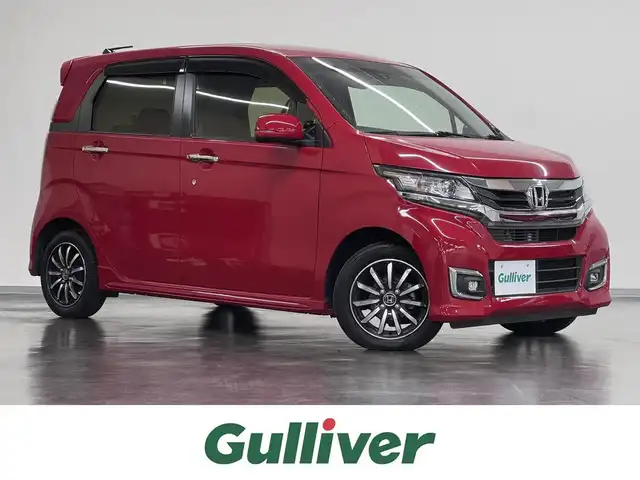 ホンダ Ｎ ＷＧＮ カスタム G Lパッケージ 三重県 2016(平28)年 2.5万km ミラノレッド ガソリン/FF/インパネCVT/純正 7インチナビ VXM-164VFi/（CD/DVD/FM/AM/TV/iPod/SD/USB/Bluetooth/VTR/AUX）/バックカメラ/ビルトイン ETC/安全/・近距離衝突軽減ブレーキ［CTBA］/・VSA（ABS＋TCS＋横すべり抑制）/・SRS サイド＆カーテンエアバッグ/装備/・ハーフレザーシート/・クルーズコントロール/・オートエアコン/・オートライト/・キセノンヘッドライト/・LEDフロントフォグランプ/・ステアリングスイッチ/・USBジャック（充電用x2、入力対応x1）/・電動格納ドアミラー（ウインカー付）/・純正14inAW/・スマートキーx2/・取/ナビ取/など