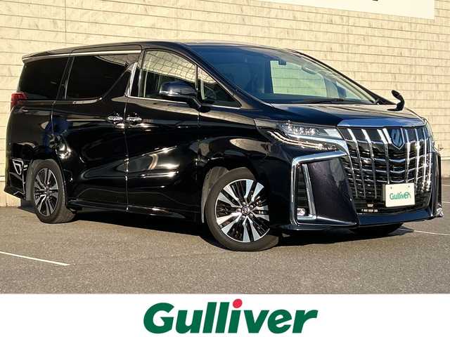 トヨタ アルファード S Cパッケージ 茨城県 2022(令4)年 3.4万km スパークリングブラックパールクリスタルシャイン 純正ディスプレイオーディオ＆ナビ機能付き/(CD・DVD・BT・USB・Applecarplay・ラジオ再生)/後席フリップダウンモニター/電動リアゲート/レーダークルーズコントロール/レーンアシスト/プリクラッシュセーフティ/コーナーセンサー/ブラインドスポットモニター/本革レザーシート/シートベンチレーション/パワーシート/ステアリングヒーター/ドライブレコーダー/バックカメラ/ビルトインETC/オートライト/LEDヘッドライト/純正18inアルミホイール/純正フロアマット/スマートキー/スペアキー/取扱説明書/保証書