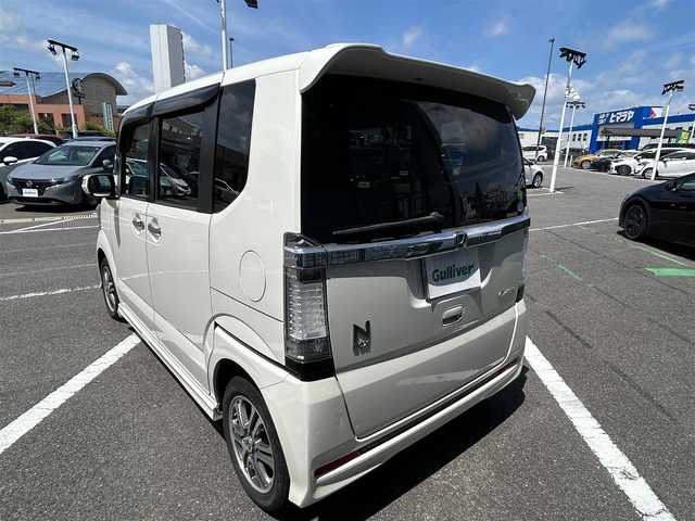 ホンダ Ｎ ＢＯＸ カスタム G Lパッケージ 長崎県 2013(平25)年 7.8万km プレミアムホワイトパール 純正オーディオ（ＡＭ／ＦＭ／ＣＤ／ＡＵＸ／ＵＳＢ）/ＥＴＣ/片側パワスラ/純正アルミ/純正フロアマット/スペアキー/スマートキー/オートライト/横滑り防止装置/保証書/取扱説明書/記録簿/ワンオーナー