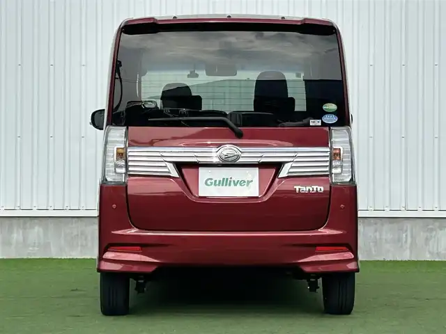 ダイハツ タント カスタムRS トップED LTD SAⅢ 香川県 2018(平30)年 2.4万km ファイアークォーツレッドM 登録時走行距離：23999km/純正SDナビゲーション/→フルセグ/→CD/DVD/全方位カメラ/両側パワースライドドア/ETC/ドライブレコーダー/プッシュスタート/ステアリングリモコン/LEDオートライト/オートハイビーム/フォグランプ/ベンチシート/スマートキー/スペアキー