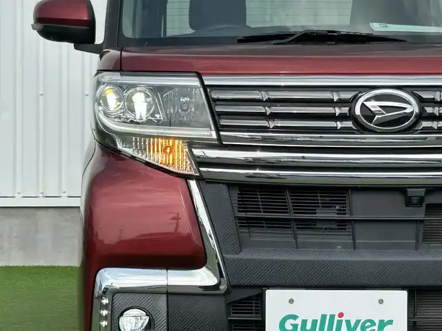 ダイハツ タント カスタムRS トップED LTD SAⅢ 香川県 2018(平30)年 2.4万km ファイアークォーツレッドM 登録時走行距離：23999km/純正SDナビゲーション/→フルセグ/→CD/DVD/全方位カメラ/両側パワースライドドア/ETC/ドライブレコーダー/プッシュスタート/ステアリングリモコン/LEDオートライト/オートハイビーム/フォグランプ/ベンチシート/スマートキー/スペアキー