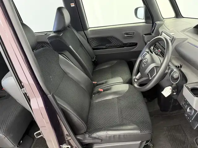 ダイハツ タント カスタム X 愛知県 2019(令1)年 3.6万km プラムブラウンクリスタルマイカ 社外ナビ/・Bluetooth/・フルセグTV/両側パワースライドドア/スマートアシスト/フォグランプ/ハーフレザーシート/バックカメラ/パーキングソナー　/後席サンシェード/ステアリングリモコン