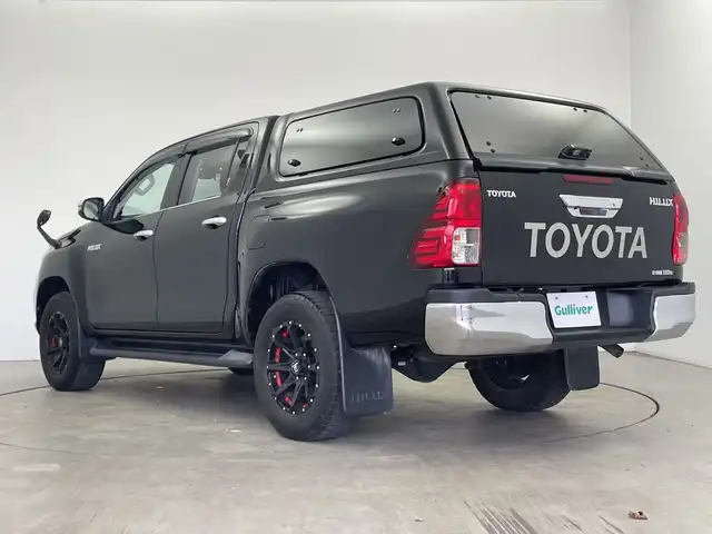 トヨタ ハイラックス Z 三重県 2019(平31)年 6.2万km アティチュードブラックマイカ /禁煙車//社外ポータブルナビ/　BT/フルセグTV/AM/FM/HDMI/CD/DVD//クルーズコントロール//キャノピー//TRD フロントアンダーカバー//ステアリングスイッチ//オートライト//バックモニター//レーンキープアシスト//プリクラッシュ//電格ミラー//ETC//ウィンカーミラー//スペアキー×1//JAOSスタッドレスタイヤ積込