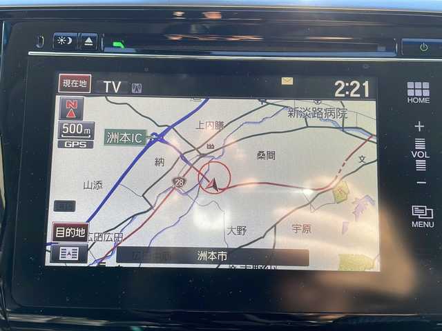 ホンダ オデッセイ アブソルート 兵庫県 2014(平26)年 2.8万km ホワイトオーキッドパール 純正ナビ（AM/FM/BT/DVD/ipod/USB/AUX)/・ワンセグTV/バックカメラ/横滑り防止/アイドリングストップ/ステアリングスイッチ/エコモード/パドルシフト/両側パワースライドドア/デジタルインナーミラー/フリップダウンモニター/ETC