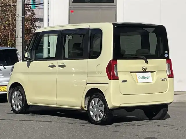 ダイハツ タント L SA 宮城県 2014(平26)年 16.7万km コットンアイボリー 4WD/社外オーディオ/（ＦＭ／ＡＭ／ＣＤ／ＡＵＸ／ＵＳＢ）　/スマートアシスト　/アイドリングストップ　/横滑り防止装置　/ベンチシート　/ライトレベライザー　/リモコンキー　/電動格納ミラー