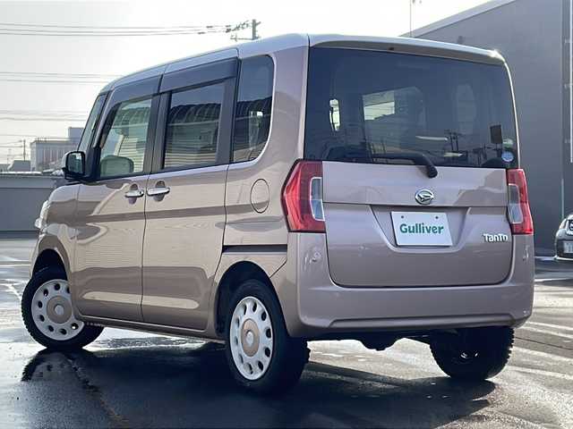 ダイハツ タント X ホワイトアクセント SAⅢ 道北・旭川 2016(平28)年 10.1万km ホワイト/ライトローズマイカメタリックⅡ 2トーン /4WD//禁煙//社外ナビ/CD/BT/DVD/フルセグ/SD/USB//片側電動ドア//純正エンジンスターター//スマートアシスト3//衝突軽減ブレーキ//オートハイビーム//前後誤発進抑制機能//先行発車告知//横滑り防止//アイドリングストップ//運転席シートヒーター//オートライト//純正ゴムマット//ドアバイザー//スペアキー//スマートキー//保証書