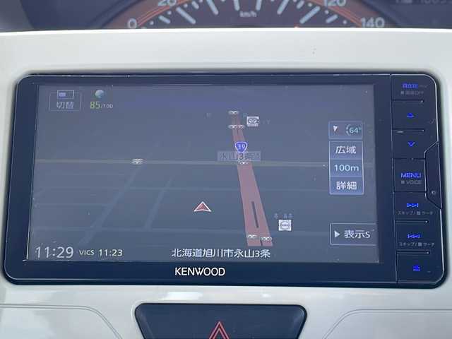 ダイハツ タント X ホワイトアクセント SAⅢ 道北・旭川 2016(平28)年 10.1万km ホワイト/ライトローズマイカメタリックⅡ 2トーン /4WD//禁煙//社外ナビ/CD/BT/DVD/フルセグ/SD/USB//片側電動ドア//純正エンジンスターター//スマートアシスト3//衝突軽減ブレーキ//オートハイビーム//前後誤発進抑制機能//先行発車告知//横滑り防止//アイドリングストップ//運転席シートヒーター//オートライト//純正ゴムマット//ドアバイザー//スペアキー//スマートキー//保証書