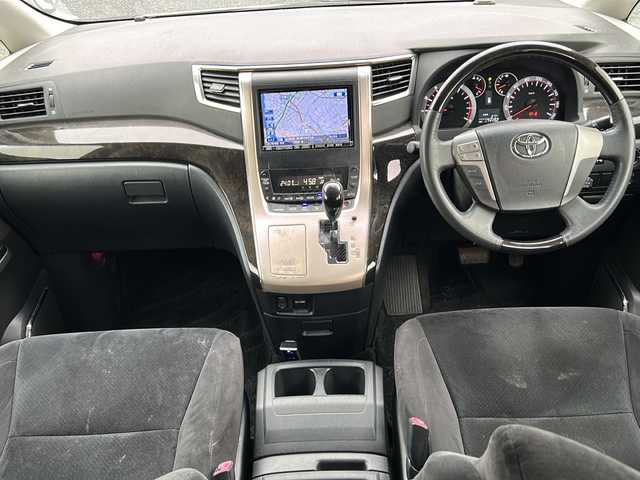 トヨタ ヴェルファイア 2．4Z プラチナセレⅡ ゴールド 岐阜県 2010(平22)年 17.5万km ホワイトパールクリスタルシャイン