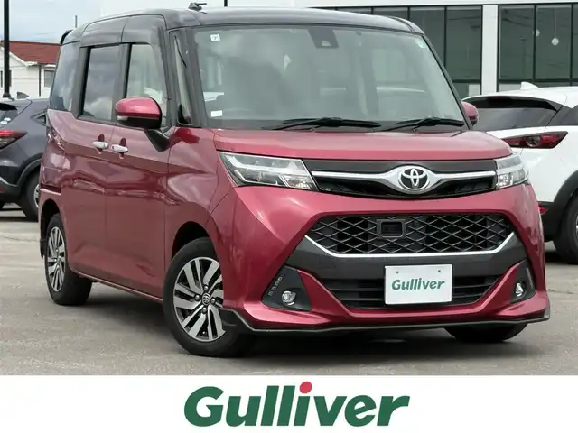 トヨタ タンク カスタムG S 道南・函館 2017(平29)年 5.7万km ブラックマイカ/マゼンダベリーメタリック ・寒冷地仕様/・社外メモリナビ/・フルセグTV/・全方位カメラ/・後席モニター/・ビルトインETC/・前後ドライブレコーダー/・スマートアシストIII//衝突回避支援ブレーキ機能//誤発進抑制制御機能//車線逸脱機能//先行車発進お知らせ機能//オートハイビーム/・両側パワースライドドア/・前席シートヒーター/・ワイパーデアイサー/・クルーズコントロール/・LEDヘッドライト/・フロントフォグランプ/・オートライト/・スマートキー/・エンジンプッシュスタート