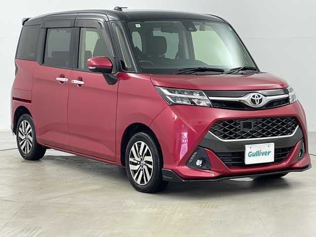 トヨタ タンク カスタムG S 道央・札幌 2017(平29)年 5.7万km ブラックマイカ/マゼンダベリーメタリック ・４WD/・寒冷地仕様/・社外メモリナビ/・フルセグTV/・全方位カメラ/・後席モニター/・ビルトインETC/・前後ドライブレコーダー/・スマートアシストIII//衝突回避支援ブレーキ機能//誤発進抑制制御機能//車線逸脱機能//先行車発進お知らせ機能//オートハイビーム/・両側パワースライドドア/・前席シートヒーター/・ワイパーデアイサー/・クルーズコントロール/・LEDヘッドライト/・フロントフォグランプ/・オートライト/・スマートキー/・エンジンプッシュスタート