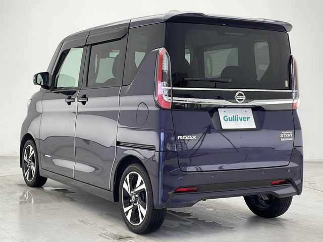 日産 ルークス HWS X プロパイロットED 千葉県 2023(令5)年 0.6万km アメジストパープル 全方位カメラ/プロパイロット/両側パワースライドドア/レーンキープアシスト/コーナーセンサー/LEDヘッドライト/スマートキー/横滑り防止装置