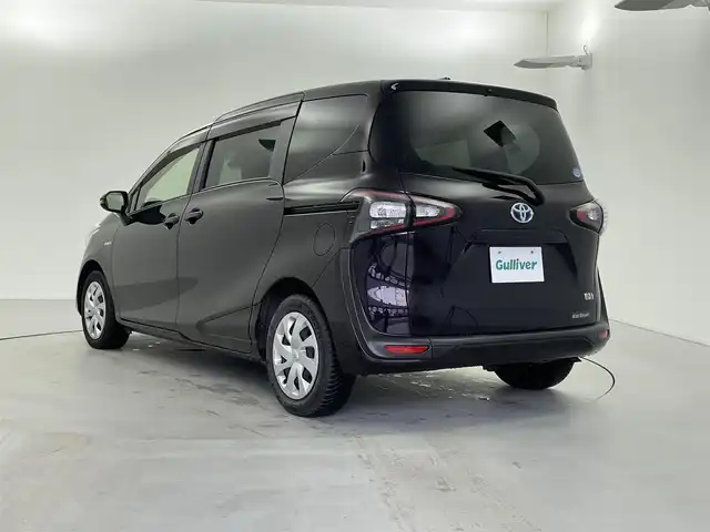 トヨタ シエンタ ハイブリッド G クエロ 福井県 2018(平30)年 5.2万km クールボルドーガラスフレーク トヨタセーフティセンス/純正9型ナビ/（フルセグTV・CD・DVD・Bluetooth）/バックカメラ/シートヒーター/両側パワースライドドア/LEDヘッドライト/オートマチックハイビーム/ETC/ステアリングスイッチ/スマートキー/プッシュスタート/衝突軽減システム