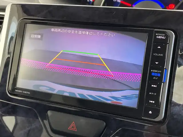 ダイハツ タント カスタム X トップED SA Ⅲ 新潟県 2017(平29)年 6.5万km ナイトシャドーパープルクリスタルM 純正メモリナビ【NMZK-W67D】/　フルセグTV/Bluetooth/CD/DVD/USB/衝突被害軽減ブレーキ/レーンキープアシスト/コーナーセンサー/バックモニター/ハーフレザーシート/D席シートヒーター/片側パワースライドドア/アイドリングストップ/LEDヘッドライト/オートマチックハイビーム