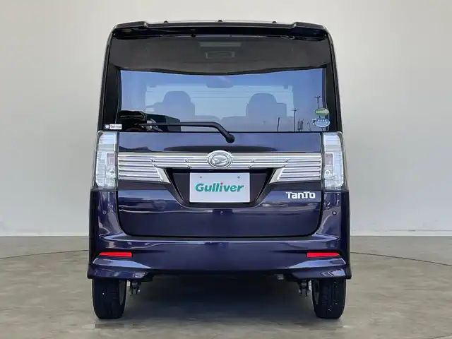 ダイハツ タント カスタム X トップED SA Ⅲ 新潟県 2017(平29)年 6.5万km ナイトシャドーパープルクリスタルM 純正メモリナビ【NMZK-W67D】/　フルセグTV/Bluetooth/CD/DVD/USB/衝突被害軽減ブレーキ/レーンキープアシスト/コーナーセンサー/バックモニター/ハーフレザーシート/D席シートヒーター/片側パワースライドドア/アイドリングストップ/LEDヘッドライト/オートマチックハイビーム