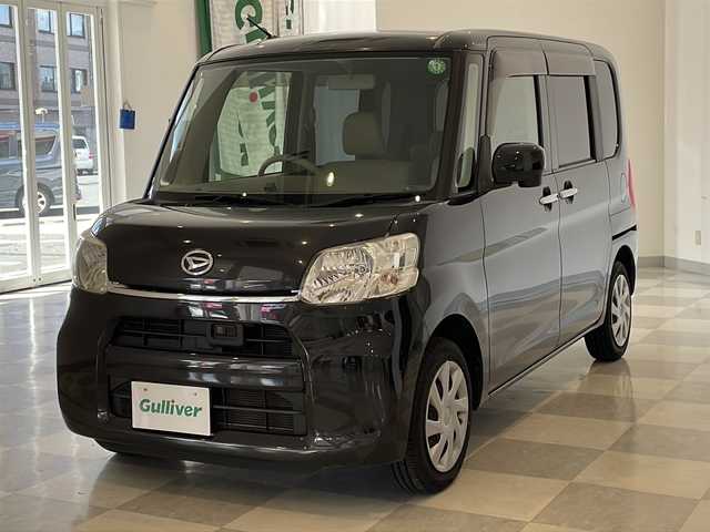 ダイハツ タント X SA 福井県 2014(平26)年 3.7万km 黒 純正7インチメモリーナビ/フルセグTV/バックカメラ/スマートアシスト/ETC/オートライト/両側パワースライドドア/プッシュスタート/スマートキー/ステアリングスイッチ/純正フロアマット