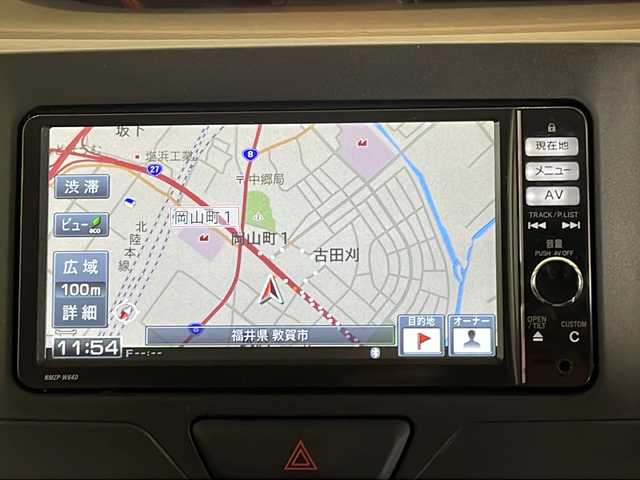 ダイハツ タント X SA 福井県 2014(平26)年 3.7万km 黒 純正7インチメモリーナビ/フルセグTV/バックカメラ/スマートアシスト/ETC/オートライト/両側パワースライドドア/プッシュスタート/スマートキー/ステアリングスイッチ/純正フロアマット