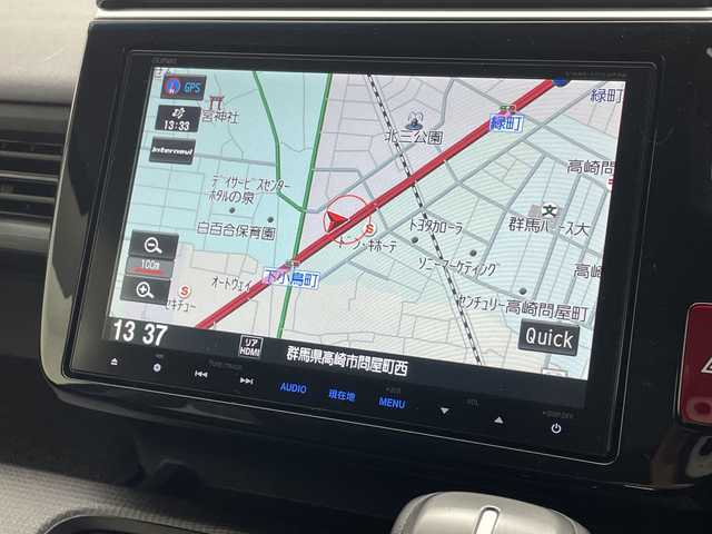 ホンダ ステップワゴン スパーダ 群馬県 2015(平27)年 4.5万km プレミアムスパークルブラックパール 純正１１型ナビ　純正９型ナビ　バックカメラ　片側電動スライドドア　ＥＴＣ　ドラレコ　衝突被害軽減ブレーキ　アダプティブクルーズ　わくわくゲート　革巻きステアリング　ＬＥＤ　スマートキー　禁煙車